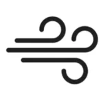 An airflow symbol