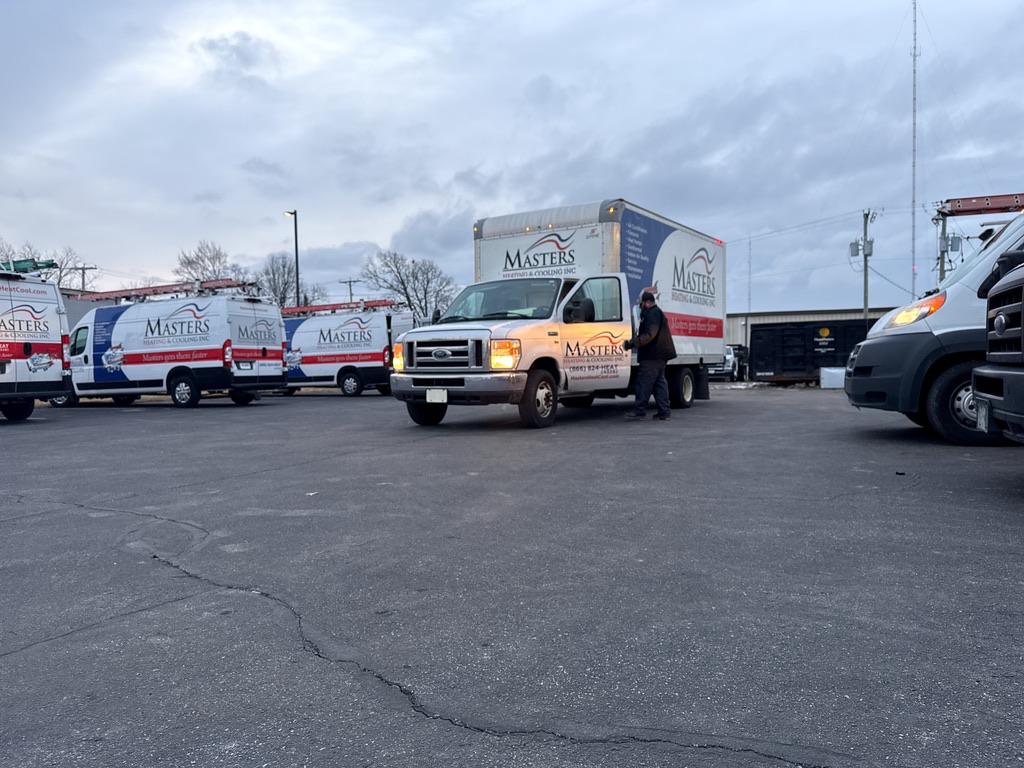 A garbage disposal installed under the kitchen sink